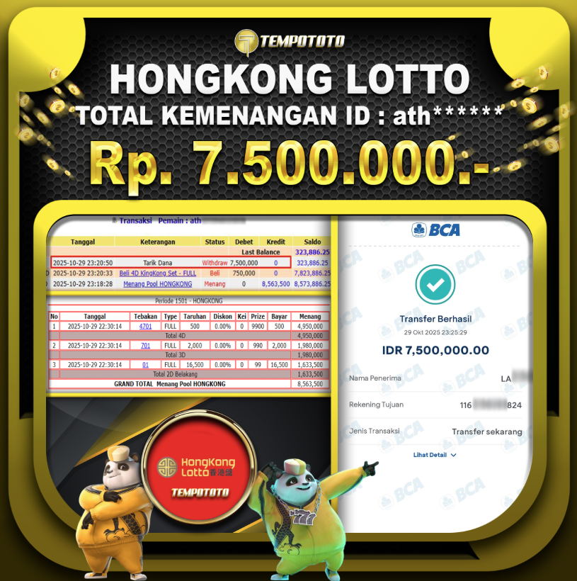 BUKTI JP TEMPOTOTO TOGEL